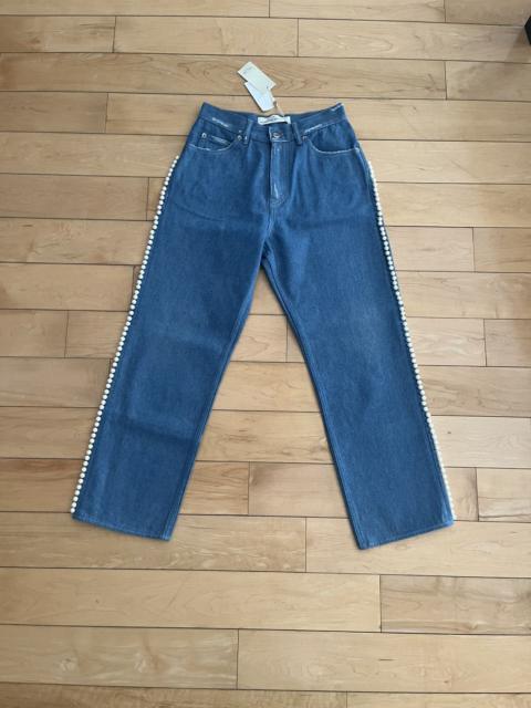 NWT - Golden Goose Handstitched Pearl Jeans