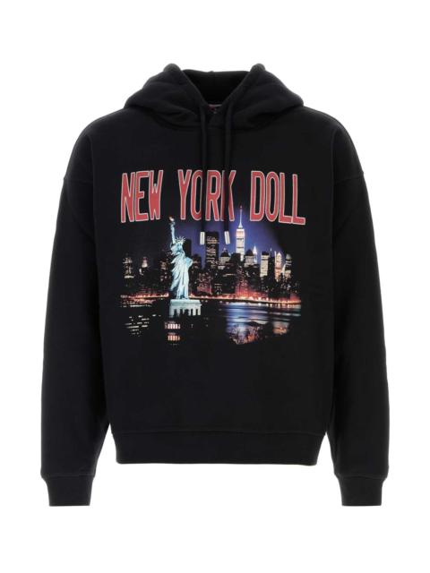 DSQUARED2 Dsquared Men Black Cotton Sweatshirt