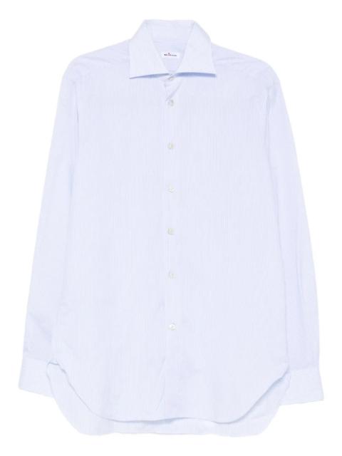 Other Designers Kiton Men Striped Cotton Shirt