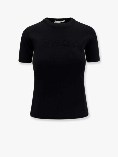 Max Mara Max Mara Adelio Viscose Blend T-Shirt Black