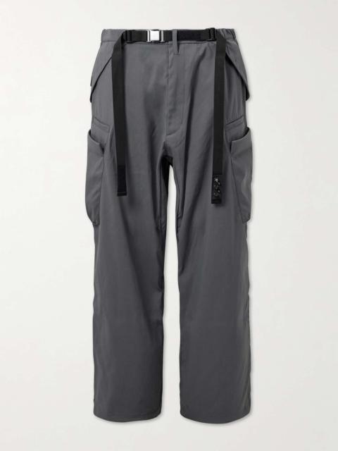 P55-M Belted Stretch-Shell Cargo Trousers