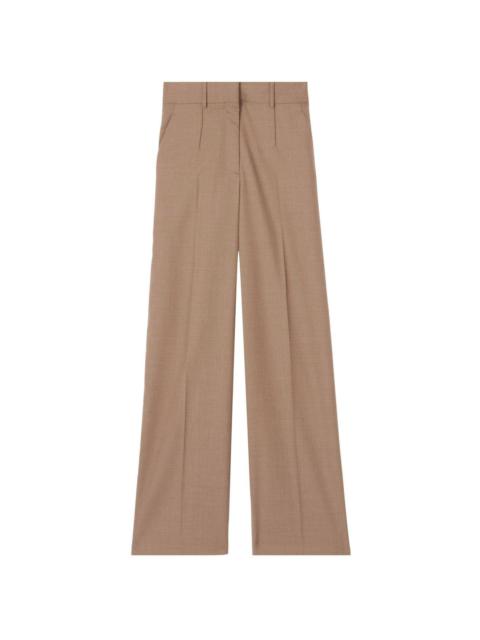 Burberry wide-leg wool trousers