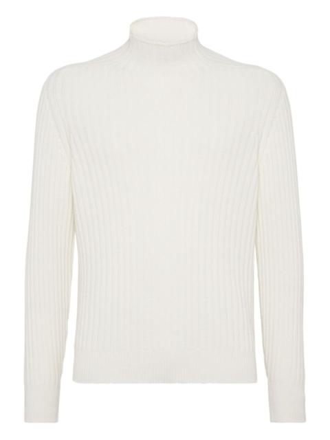 Brunello Cucinelli Brunello Cucinelli Men Cashmere Turtle Neck Jumper