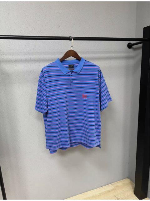 BALENCIAGA Balenciaga Striped Polo Shirt