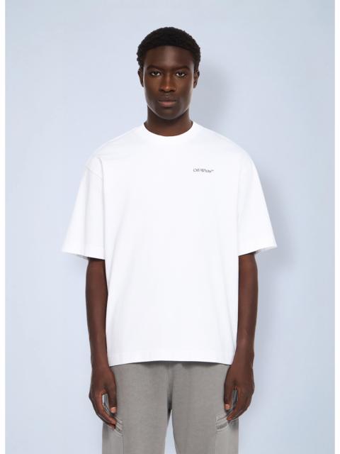 Off-White Off-White Men Half Arrow Skate Logo T-Shirt