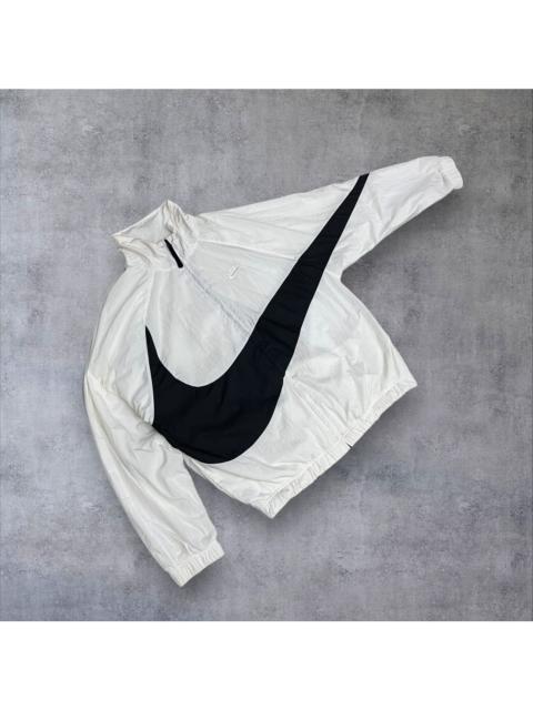 Nike Ultra Rare Vintage Nike Big Swoosh Black Tag Y2K Windbreaker