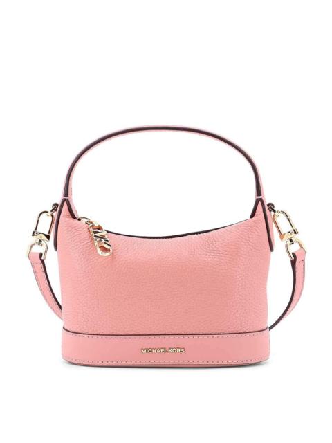 MICHAEL KORS Michael Kors Wythe Small Pebbled Leather Crossbody Bag - Pink