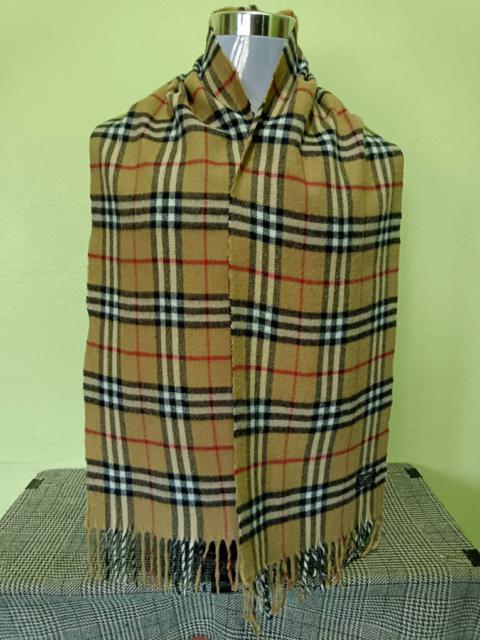 Burberry Burberrys Lambswool Nova Check Muffler (MFS22)