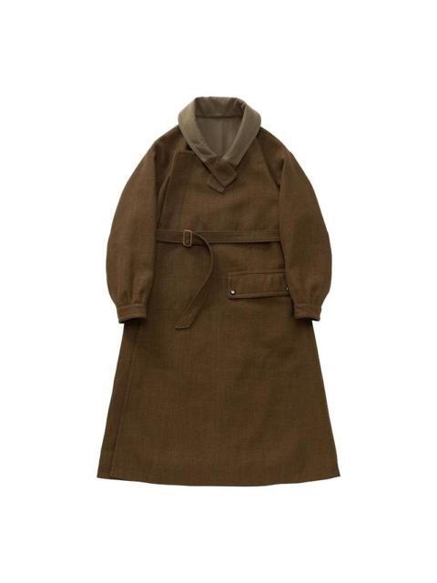 visvim CLAUDINE COAT W OLIVE