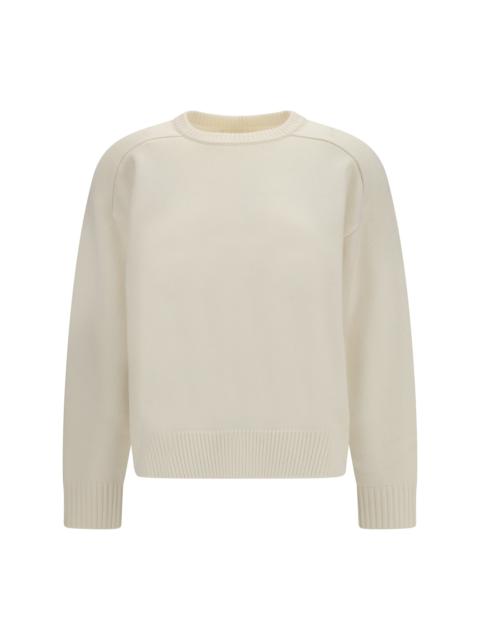Loulou de Saison Loulou De Saison Breha Wool Cashmere Sweater Ivory