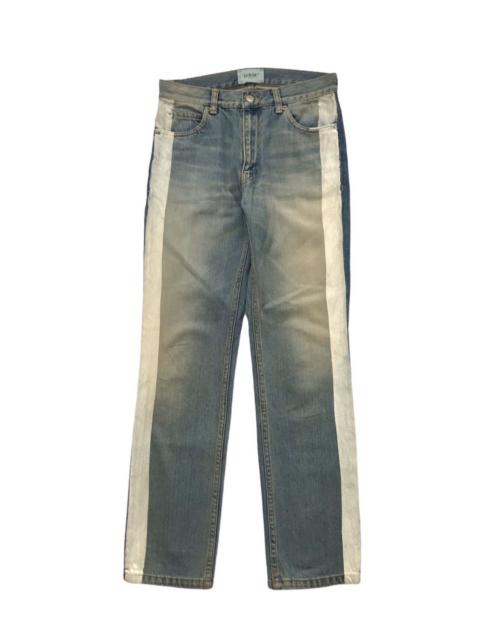 Other Designers Designer - SERGE DE BLEU SIDE TAPE STYLE JEANS