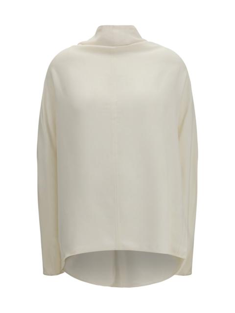 TOTEME Toteme Cowl Neck Blouse Ecru