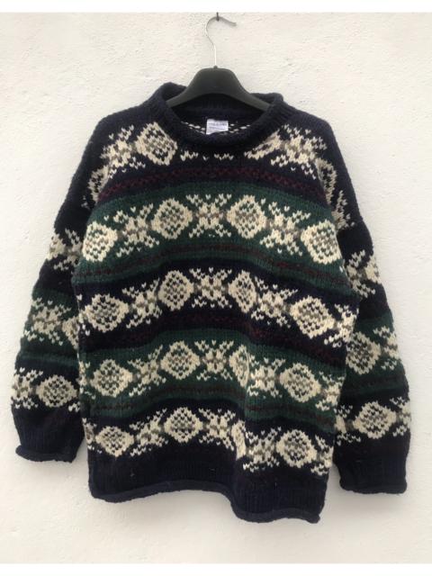 Other Designers Vintage - Vintage Indian Weavings Native Navajo Wool Sweater
