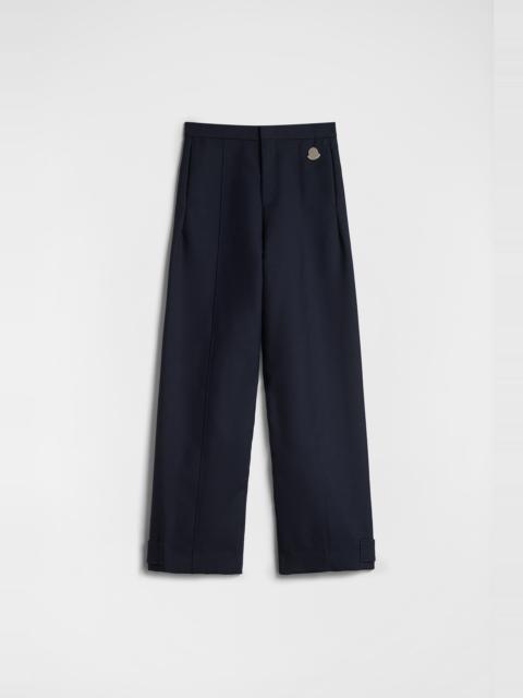 Jil Sander Wool Gabardine Tailored Trousers