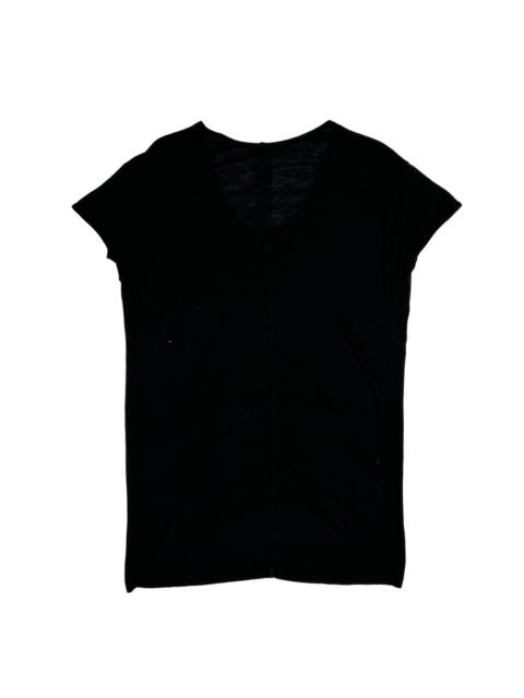 Rick Owens Silk/Viscose Round Neck T Shirt