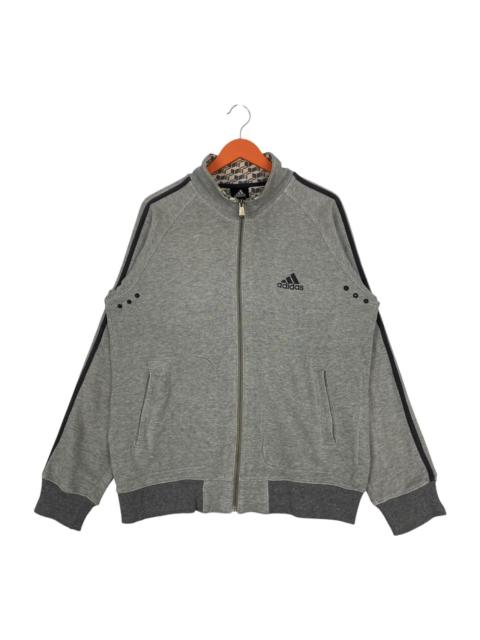 adidas Vintage Adidas Classic Embroided Logo Zipper Sweatshirt