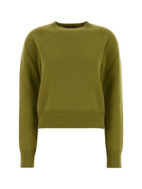 GUCCI Gucci Women Pistachio Green Wool Blend Sweater