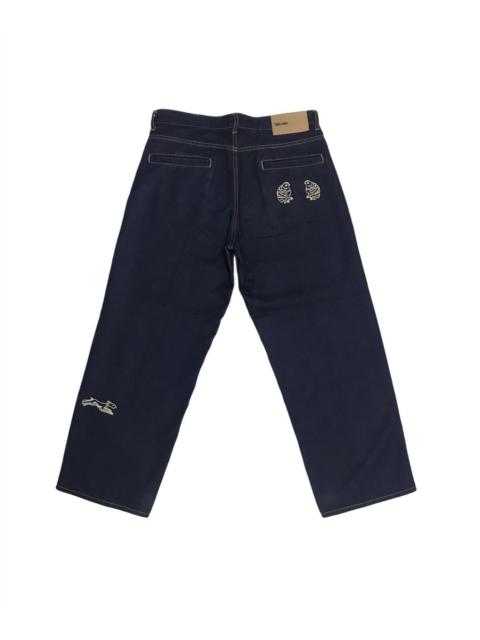 Issey Miyake Ne-Net Animal Embroidery Denime Jeans