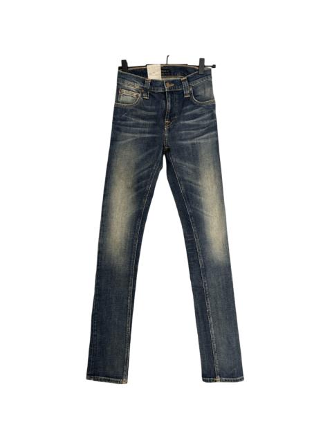 Nudie Jeans BNWT Nudie Jeans Tube Tom Misty Indigo Denim W24 L32