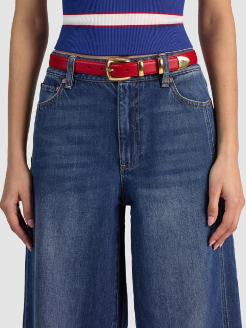 Alice + Olivia HAYDEN BUCKLE BELT