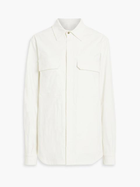 Rick Owens Strap-detailed stretch-drill jacket