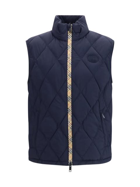 Burberry Burberry Down Vest Navy Men