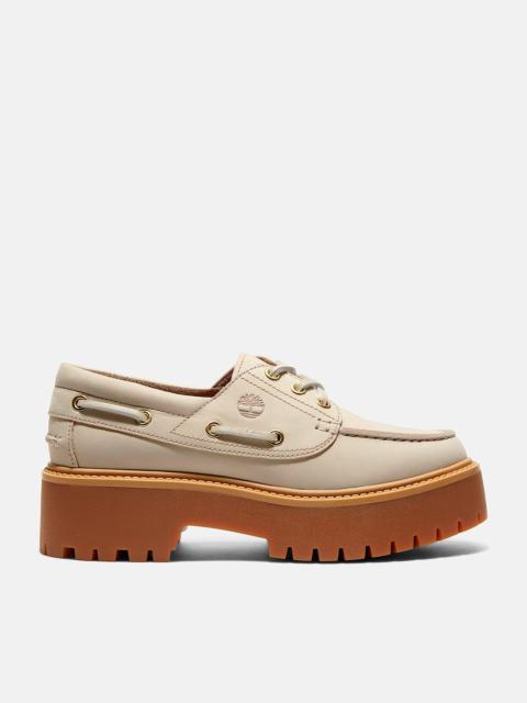 Timberland Women’s Stone Street Platform Boat Shoe