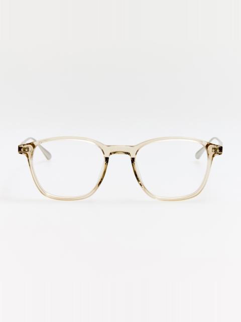 LINDA FARROW Micky Optical in Truffle