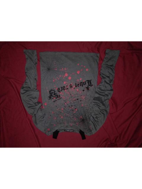 Other Designers Japanese Brand - Superlovers Gothic Skull Spiderweb L/S tshirt 💀🕸