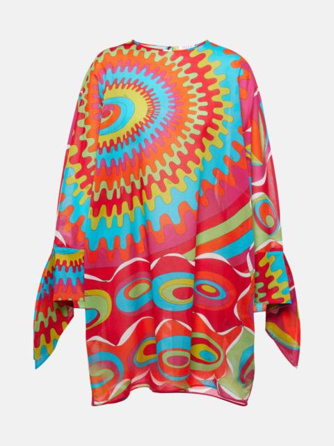 PUCCI Bersaglio printed cotton kaftan