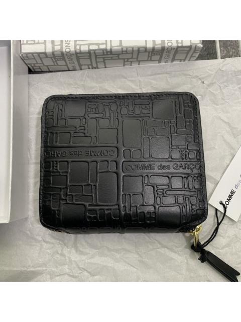 Junya Watanabe MAN COMME DES GARÇONS WALLET LOGO EMBOSSED WALLET