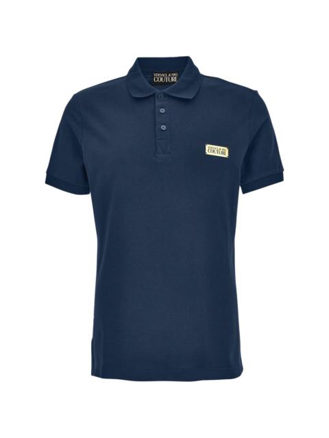 appliqué polo shirt