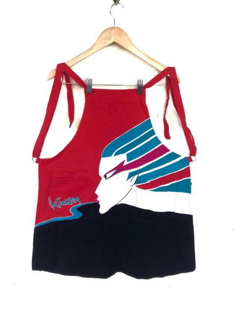 Other Designers Vintage Kansai Yamamoto KANSAI EYE Face Logo Fullprint Apron