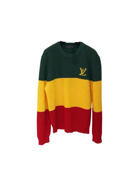 Louis Vuitton Runway Jamaican stripe pullover jumper crewneck sweater