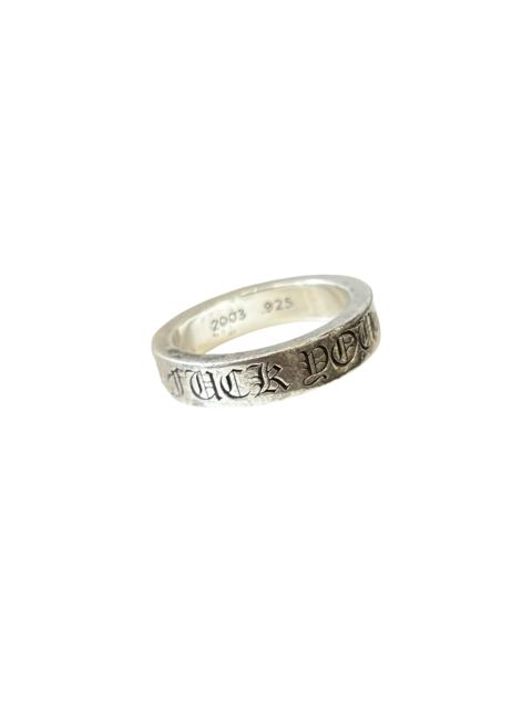 Chrome Hearts ‘Fuck You’ Spacer 11/11.5