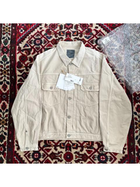 visvim VISVIM 23 ICT 101XX JKT DMGD Jacket Beige