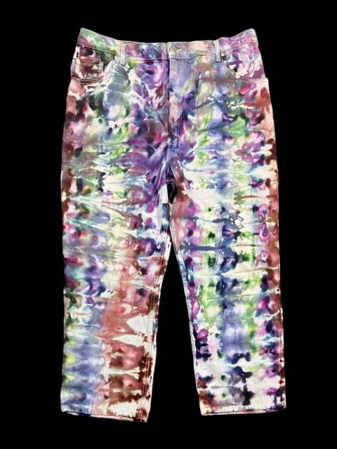 Other Designers Archival Clothing - Vintage 90s Sonama Jeans With Baggy Rare Tye dye colours