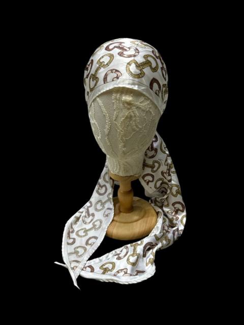 GUCCI GUCCI FULLPRINT HORSEBIT SCARF NECK WRAP