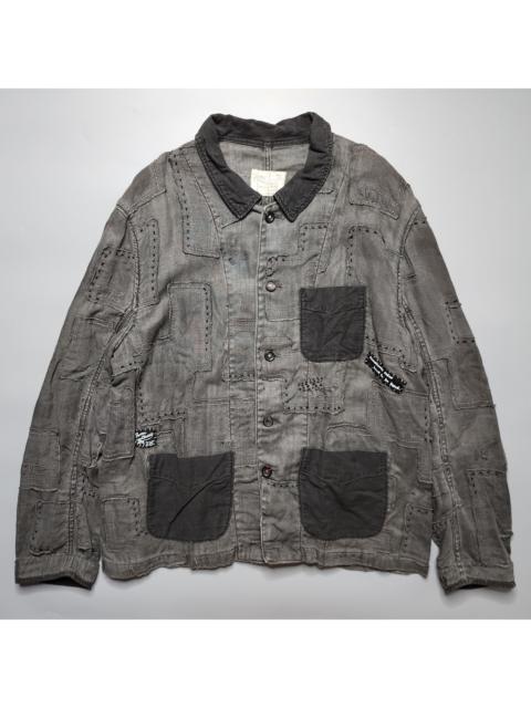 Porter Classic - SS13 Boro Patchwork French Work Jacket