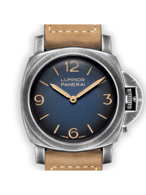 Panerai Panerai Luminor Hand Wind Blue Dial Men's Watch PAM02025