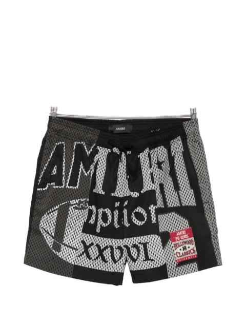 AMIRI Amiri Print Drawstring Swim Shorts
