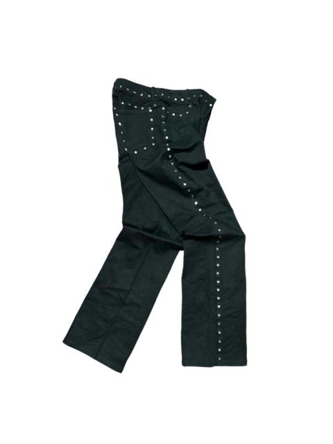 CELINE Studded Black Denim Pants