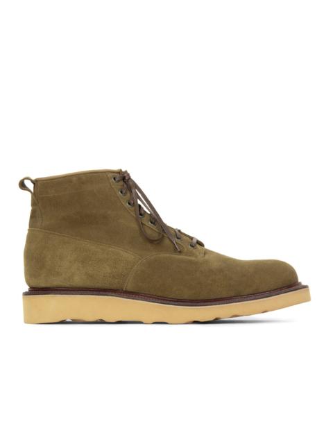 VIBERG Scout - Avocado Janus Calf Suede
