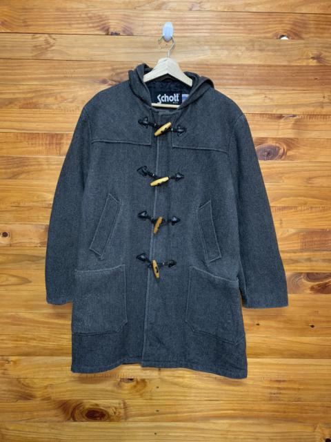 Vintage Schott Wool Duffel Coat Made In USA