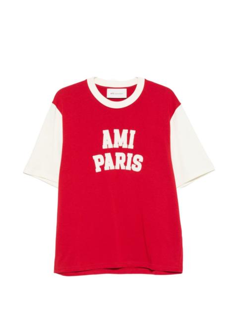 AMI Paris Ami Paris Women Logo Cotton T-Shirt