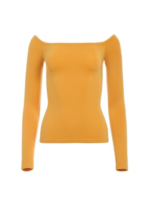 GABRIELA HEARST Josephina Knit Sweater in Yellow Merino Wool