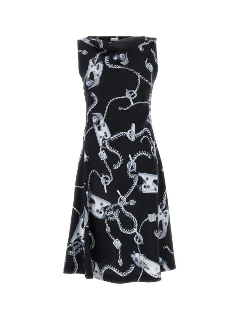 Burberry Printed viscose dress
