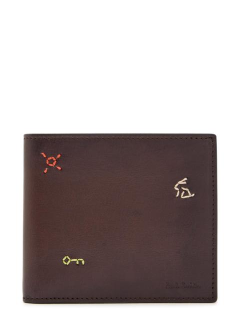 visvim LEATHER ESSENTIALS CASE (KNGR) BURGUNDY - 0125103003025