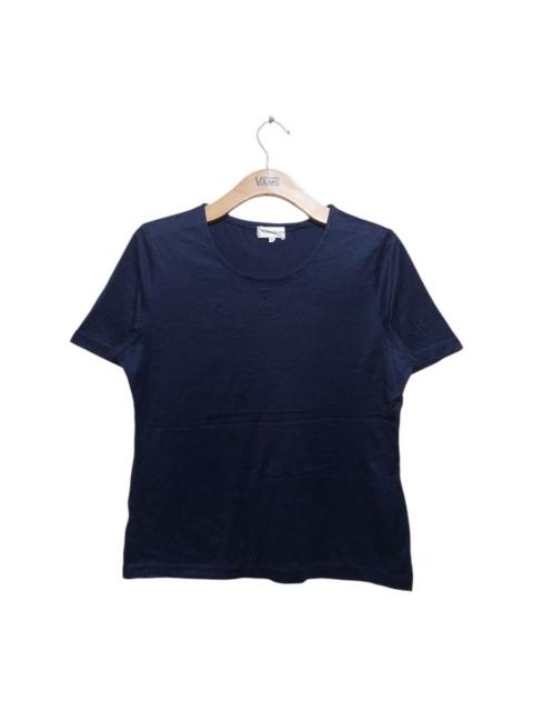 SAINT LAURENT Vintage YvesSaintLaurent Center Logo Tshirt