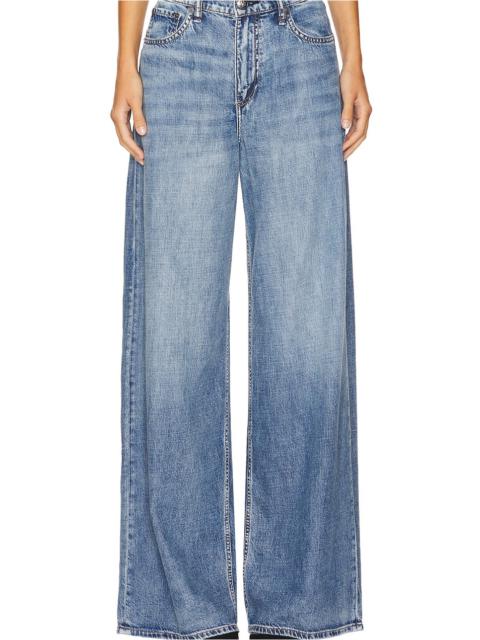 rag & bone Featherweight Sofie Wide Leg Jeans